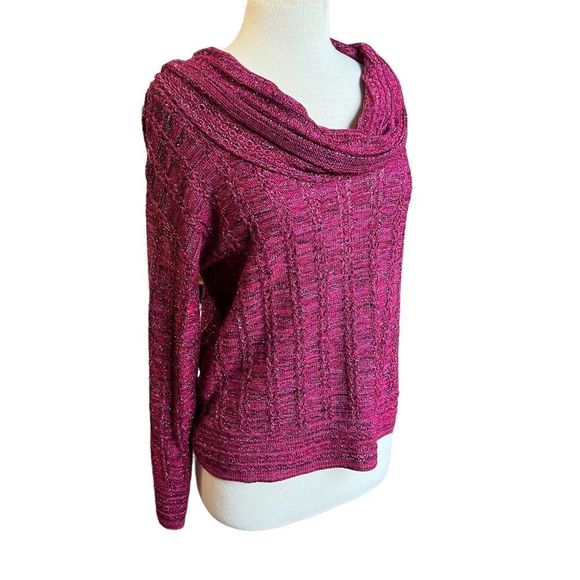 Christopher & Banks Cowl Neck Sweater - Picture 4 of 10